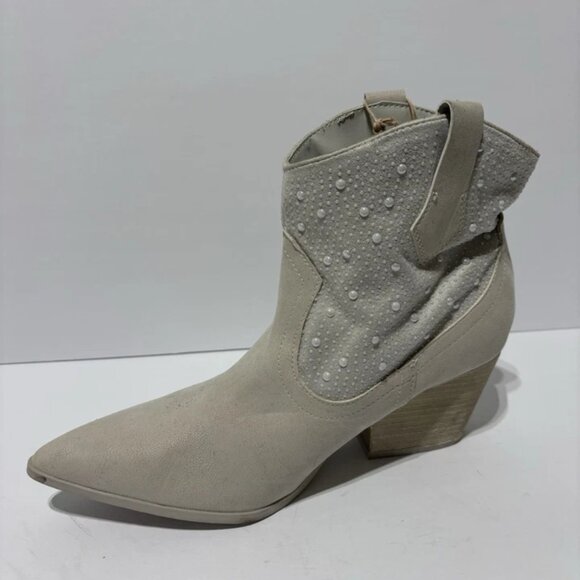 Mia Women’s Lauanne, Grey Mid Calf Boots, Size 9 M - Picture 2 of 6